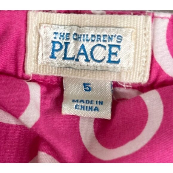 The Childrens Place Skirt Girls Size 5 Pink Barbie Core Side Zipper - Picture 8 of 10